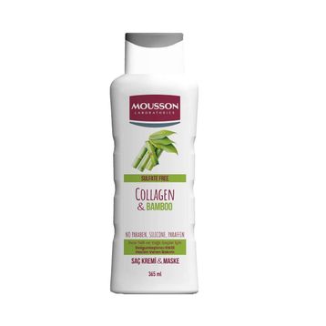 Mousson Kolajen & Bambu içeren Yoğunlaştırıcı Hacim Veren Sülfatsız 365 ml Saç Bakım Krem and Maskesi