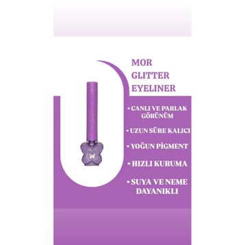 MOV Glitter Mor Eyeliner