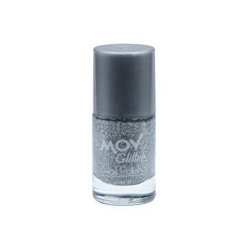 MOV Glitter No:02 Oje gri