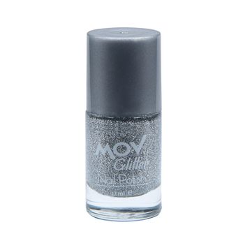 MOV Glitter No:02 Oje gri