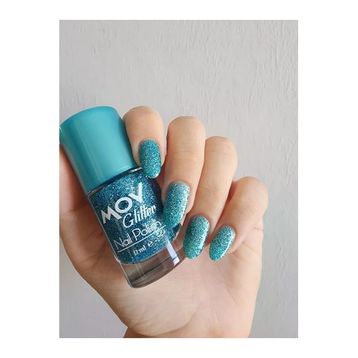 MOV Glitter No:10 Oje mavi
