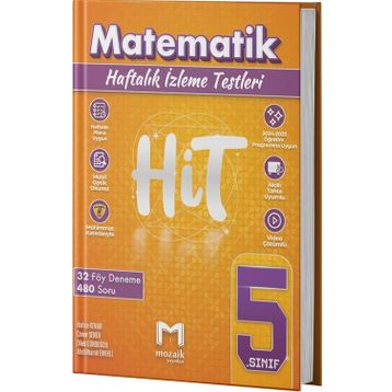 Mozaik Yayınları 5. Sınıf 2025 Matematik Hit 32 Deneme