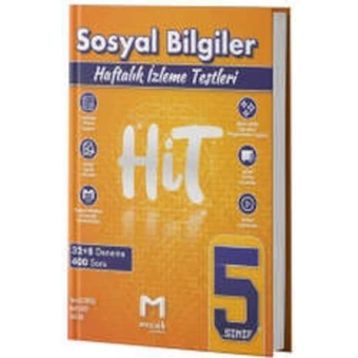 Mozaik Yayınları 5. Sınıf 2025 Sosyal Bilgiler Hit 40 Deneme