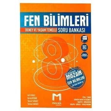 Mozaik Yayınları 8. Sınıf Fen Bilimleri Yeni Nesil Soru Bankası