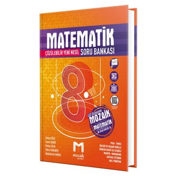Mozaik Yayınları 8. Sınıf Yeni Nesil Matematik Soru Bankası 2024