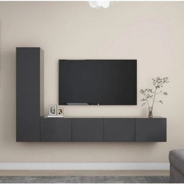 Mozide Grey Antrasit Tv Ünitesi