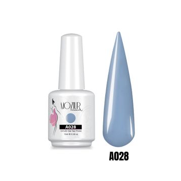 Mozıur A028 Mavi Uv Led Kalıcı 15 ml Oje