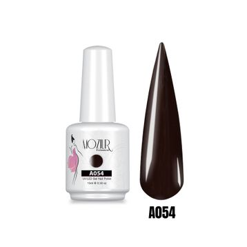 Mozıur A054 Kahverengi Uv Led Kalıcı 15 ml Oje