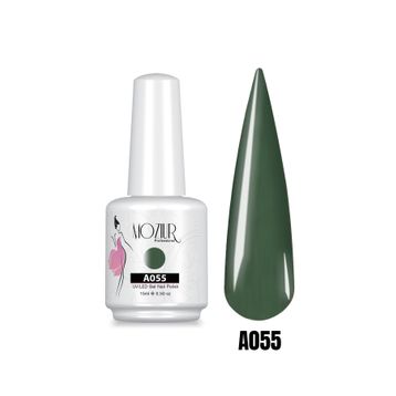 Mozıur A055 Yeşil Uv Led Kalıcı 15 ml Oje