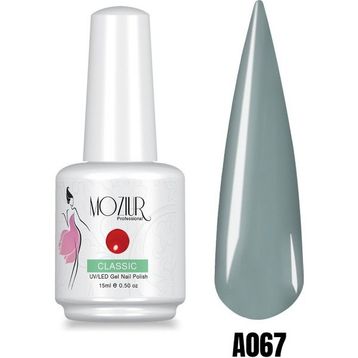 Mozıur A067 Mavi Uv Led Kalıcı 15 ml Oje
