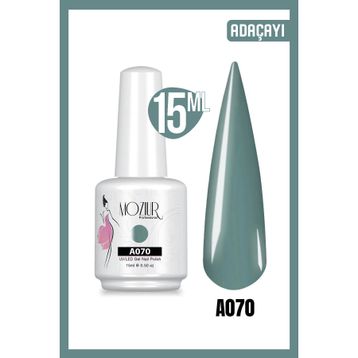Mozıur A070 Yeşil Uv Led Kalıcı 15 ml Oje
