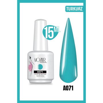 Mozıur A071 Mavi Uv Led Kalıcı 15 ml Oje