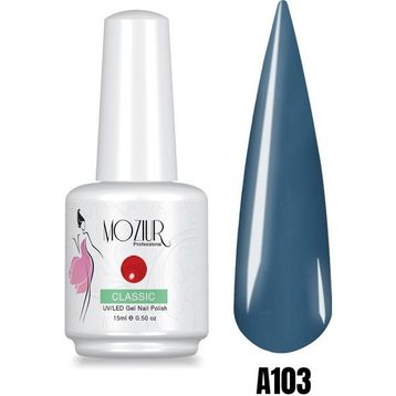 Mozıur A103 Kırmızı Uv Led Kalıcı 15 ml Oje