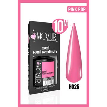 Mozıur H025 Pembe Uv Led Kalıcı 10 ml Oje