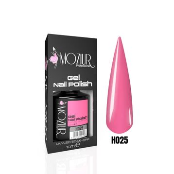 Mozıur H025 Pembe Uv Led Kalıcı 10 ml Oje
