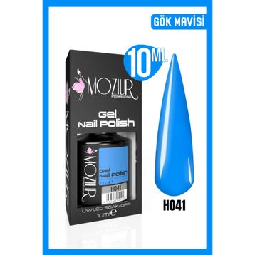 Mozıur H041 Mavi Uv Led Kalıcı 10 ml Oje