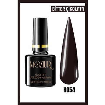 Mozıur H054 Kahverengi Uv Led Kalıcı 10 ml Oje