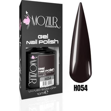 Mozıur H054 Kahverengi Uv Led Kalıcı 10 ml Oje