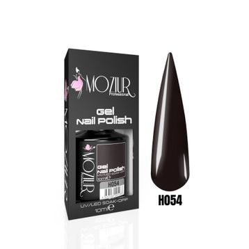 Mozıur H054 Kahverengi Uv Led Kalıcı 10 ml Oje