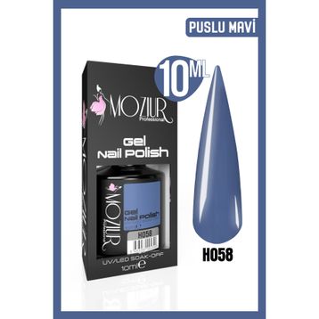 Mozıur H058 Uv Led Kalıcı 10 ml Oje