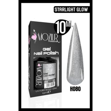 Mozıur H080 Işıltılı Uv Led Kalıcı 10 ml Oje