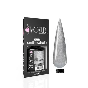 Mozıur H080 Işıltılı Uv Led Kalıcı 10 ml Oje