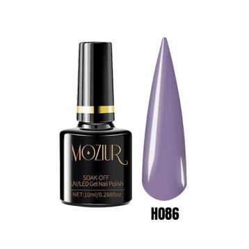 Mozıur H086 Mor Uv Led Kalıcı 10 ml Oje