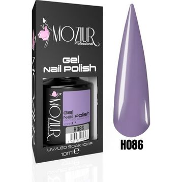 Mozıur H086 Mor Uv Led Kalıcı 10 ml Oje