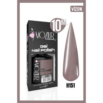 Mozıur H151 Kahverengi UV Led 10 ml Kalıcı Oje