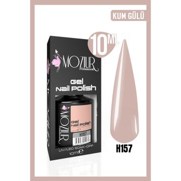 Mozıur H157 Kahverengi UV Led 10 ml Kalıcı Oje