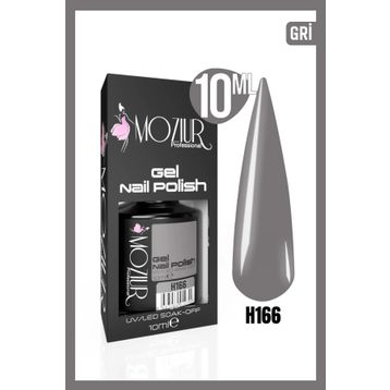 Mozıur H166 UV Led Kalıcı 10 ml Oje