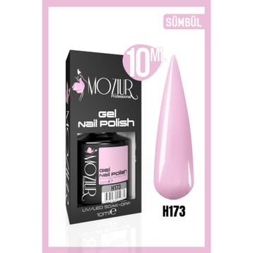 Mozıur H173 Pembe UV Led Kalıcı 10 ml Oje