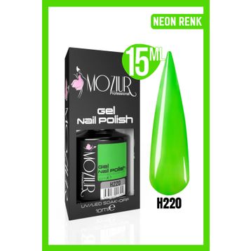 Mozıur H220 Neon UV Led 10 ml Kalıcı Oje