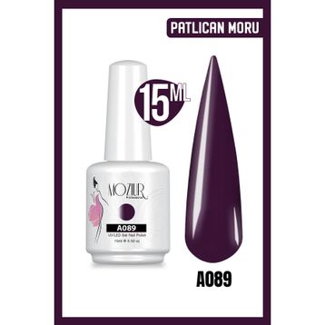 Mozıur Uv Led A089 Mor Kalıcı 15 ml Oje