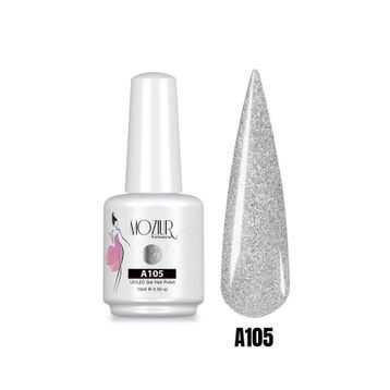 Mozıur Uv Led A105 Simli Seri Kalıcı 15 ml Oje