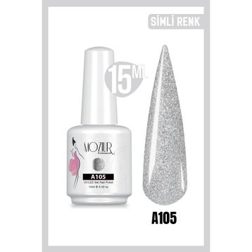 Mozıur Uv Led A105 Simli Seri Kalıcı 15 ml Oje