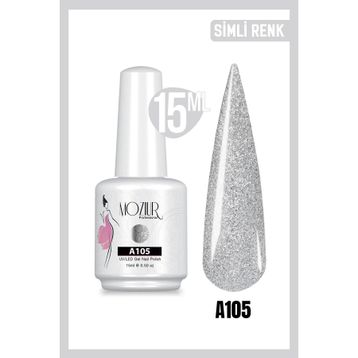 Mozıur Uv Led A105 Simli Seri Kalıcı 15 ml Oje