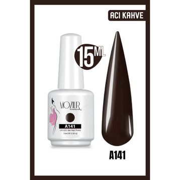 Mozıur Uv Led A141 Kahverengi Kalıcı 15 ml Oje