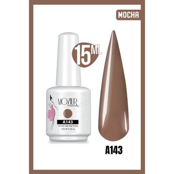 Mozıur Uv Led A143 Kahverengi Kalıcı 15 ml Oje