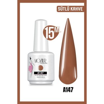 Mozıur Uv Led A147 Kahverengi Kalıcı 15 ml Oje