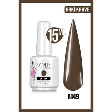 Mozıur Uv Led A149 Kahverengi Kalıcı 15 ml Oje