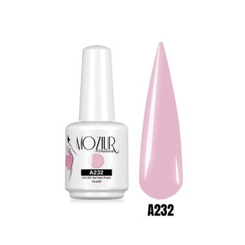 Mozıur Uv Led A232 Pembe Kalıcı 15 ml Oje