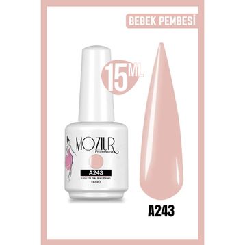 Mozıur Uv Led A243 Nude Kalıcı 15 ml Oje