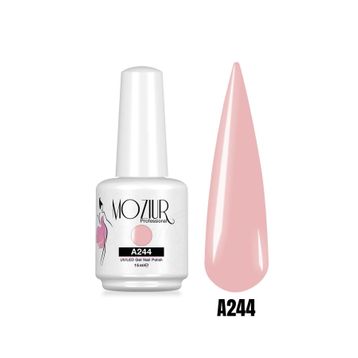 Mozıur Uv Led A244 Pembe Kalıcı 15 ml Oje