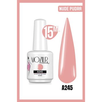 Mozıur Uv Led A245 Pembe Kalıcı 15 ml Oje