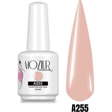 Mozıur Uv Led A255 Nude Kalıcı 15 ml Oje