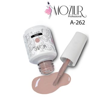 Mozıur Uv Led A262 Kahverengi Kalıcı 15 ml Oje