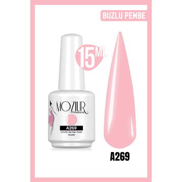 Mozıur Uv Led A269 Pembe Kalıcı 15 ml Oje