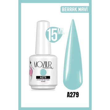 Mozıur Uv Led A279 Mavi Kalıcı 15 ml Oje