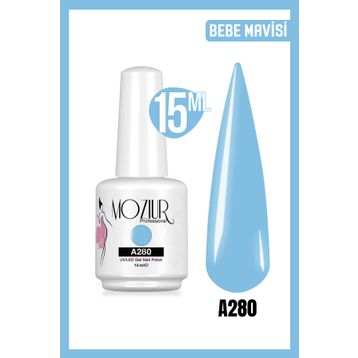 Mozıur Uv Led A280 Mavi Kalıcı 15 ml Oje
